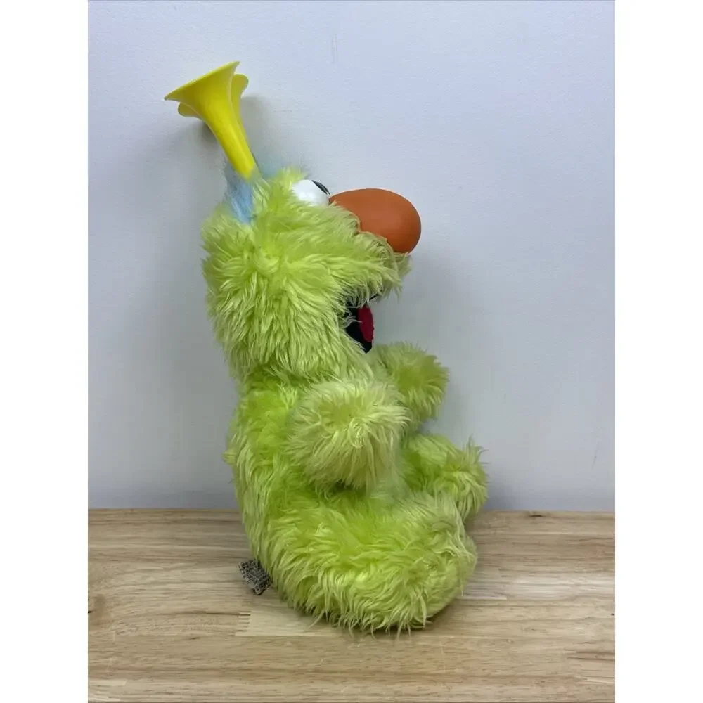 Vintage Mr Honker 8” Plush Green Muppet Toy Stuffed Sesame Street Applause RARE